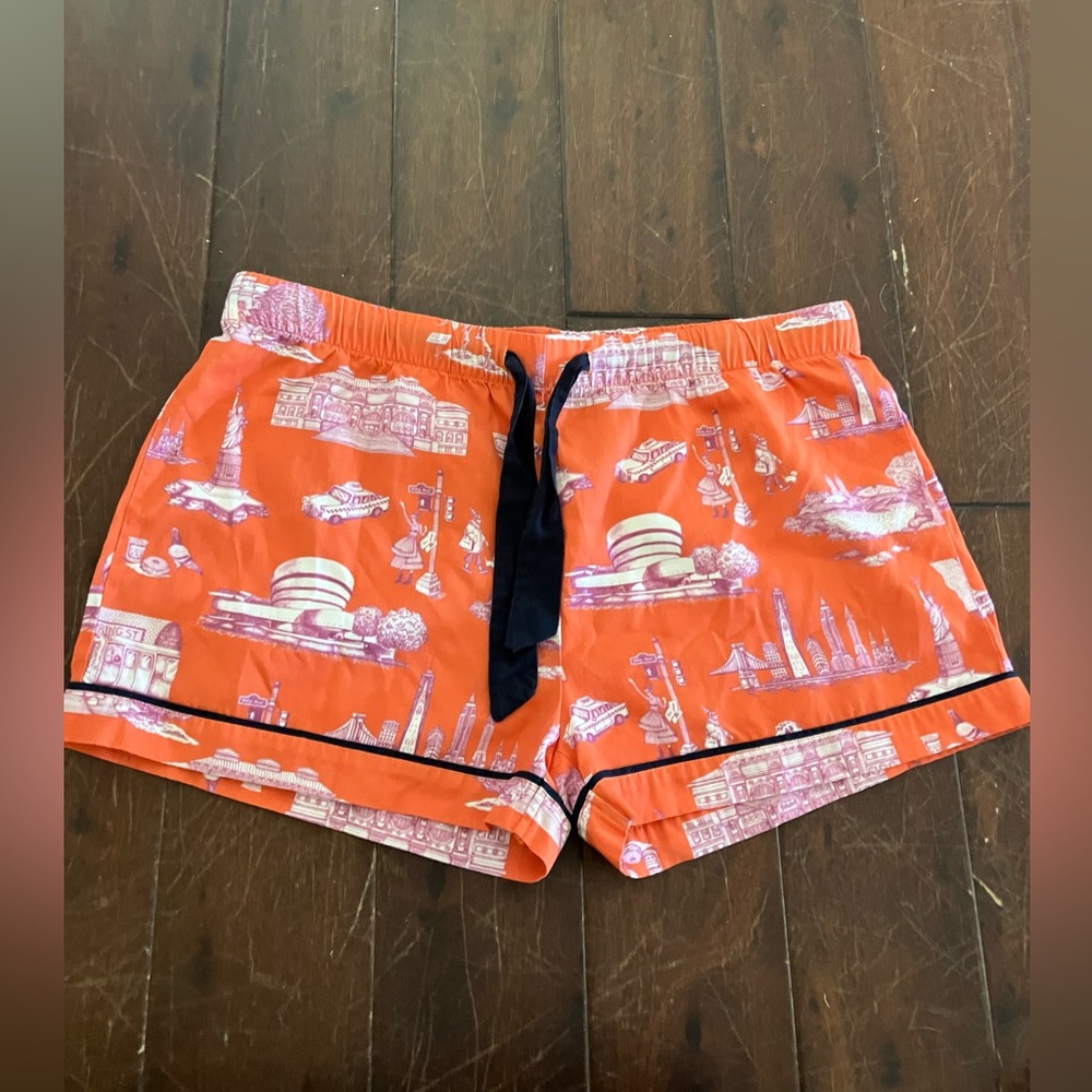 Katie Kime New York City Lounge pajama shorts